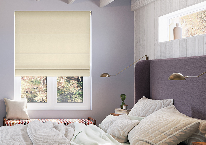Knutsford, Barley - Motorised Roman Blind - Image 3